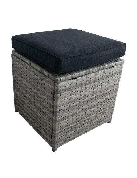 Luksusowy komplet mebli ogrodowych PUERTO Meven jasnoszary, z narożnikiem 5905842511477 6