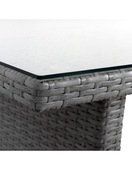 Nowoczesny komplet mebli PUERTO Meven ciemnoszary, z narożnikiem 5905842511484 7