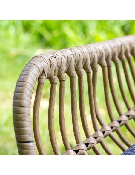 Wypoczynkowy zestaw mebli ogrodowych TILBURG Meven 2 x fotel + sofa + stolik kawowy 5902490745421 7