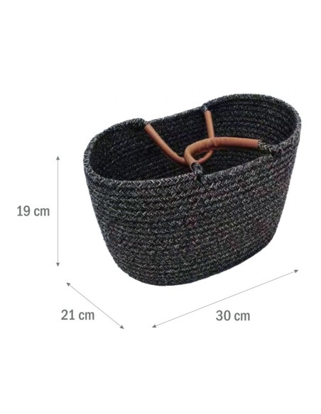 KOSZ COTTON OVAL S 30x21x19cm 5902490743502 3