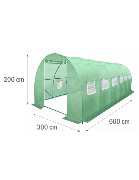 Tunel foliowy 600 x 300 x 200 cm 5905842511705 6