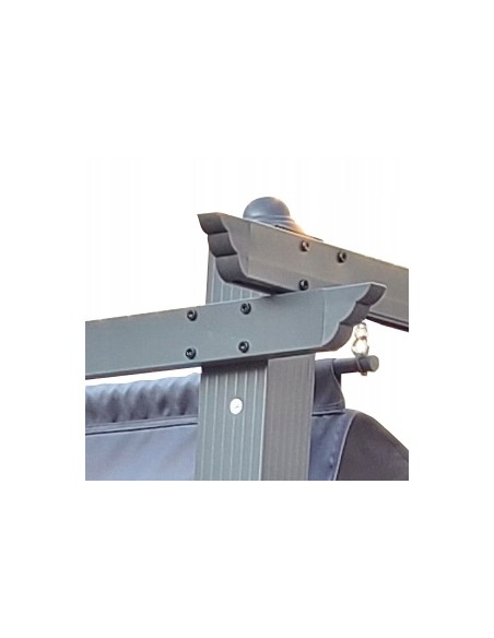 PERGOLA ZADASZENIE ALUMINIUM 400×300×220CM 5902490785144 3