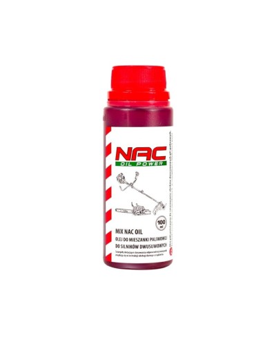 Praktyczny olej do mieszanki paliwowej 0,1L – MIX NAC OIL 5900607533961