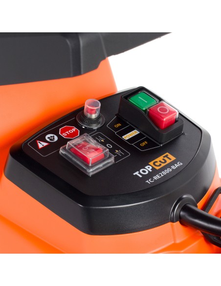 Frezowy rozdrabniacz elektryczny do gałęzi TOP CUT TC-RE2800-BAG - Rozdrabniacze i łuparki Frezowy rozdrabniacz elektryczny do gałęzi TOP CUT TC-RE2800-BAG 5905842513433 5