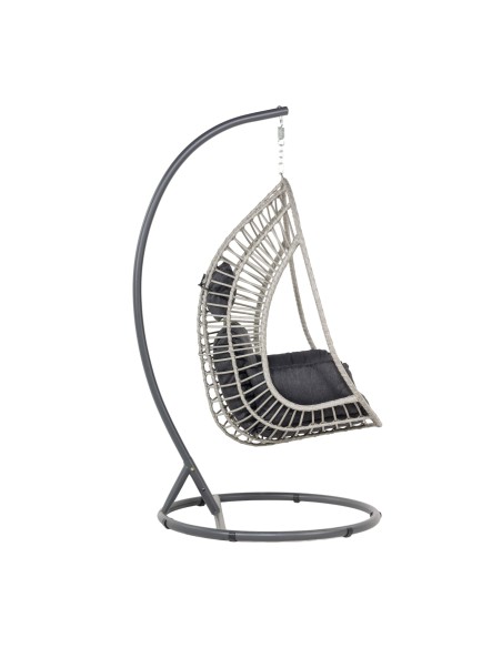 Podwieszany fotel kokon ogrodowy VERONA Meven szary - Fotele podwieszane Podwieszany fotel kokon ogrodowy VERONA Meven szary 5905842512030 3