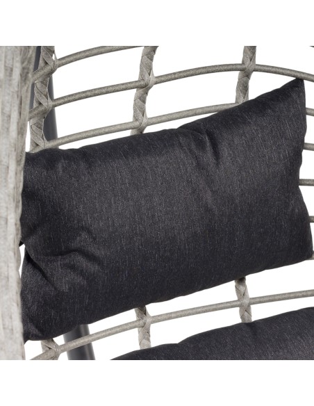 Podwieszany fotel kokon ogrodowy VERONA Meven szary - Fotele podwieszane Podwieszany fotel kokon ogrodowy VERONA Meven szary 5905842512030 8