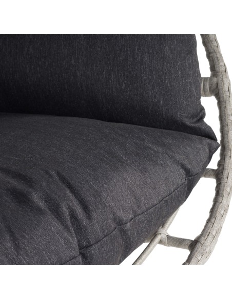 Podwieszany fotel kokon ogrodowy VERONA Meven szary - Fotele podwieszane Podwieszany fotel kokon ogrodowy VERONA Meven szary 5905842512030 9