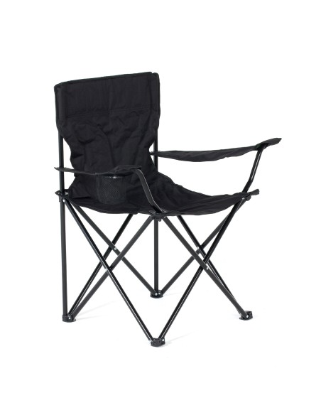Czarne krzesełko turystyczne wędkarskie Ricco 5905842511736