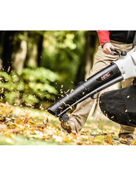 Mocny odkurzacz ogrodowy elektryczny, dmuchawa NAC VBE320- AS-J 3200 W 5902067856611 9