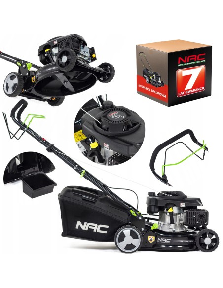 Zwrotna kosiarka spalinowa NAC LS42-146-NG z napędem - Kosiarki spalinowe NAC Zwrotna kosiarka spalinowa NAC LS42-146-NG z napędem 5902490742109