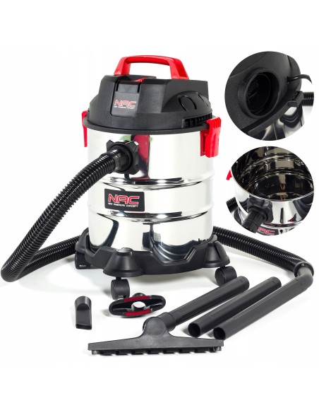 Odkurzacz przemysłowy NAC VC120-20-KL 1200W 20 litrów 5900607537280