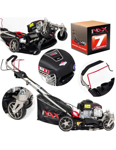 Kompaktowa kosiarka spalinowa NAX 1000S z silnikiem Briggs&Stratton 450E 5902490749955