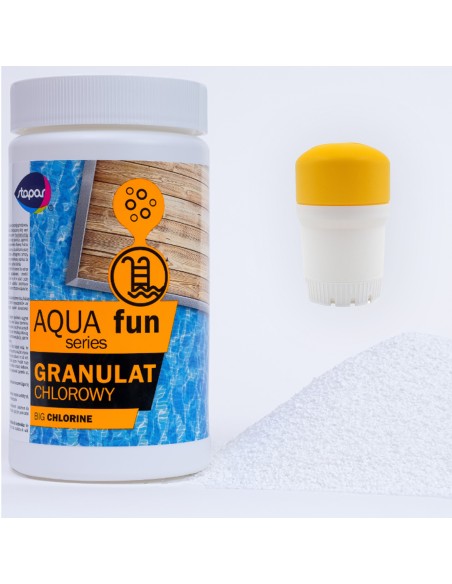 Funkcjonalny chlorowy granulat do basenu Stapar BIG CHLORINE Aqua fun 1kg 5908258389876
