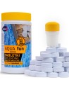 Skuteczne multifunkcyjne chlorowe tabletki do basenu Stapar Aqua Fun 50x20g