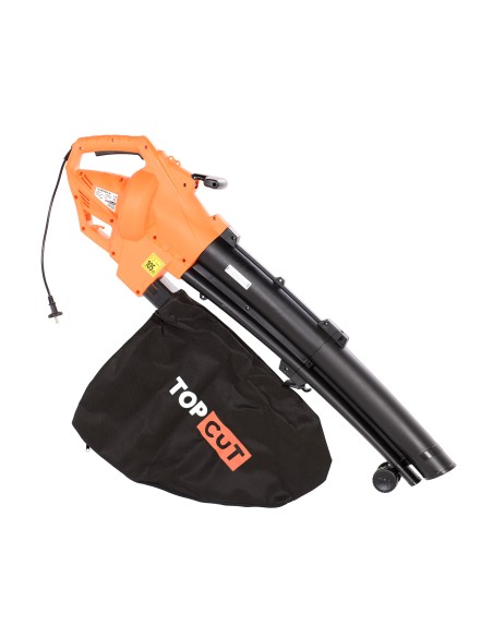Wielozadaniowy odkurzacz elektryczny, dmuchawa do liści z rozdrabniaczem 3w1 TOP CUT TC-DE3500-W, 3500 W 5905842513440 2