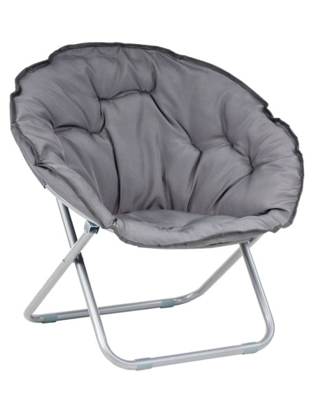 Szare fotele składane do ogrodu, na balkon Happy Meven 2 szt. 5902490742857 2