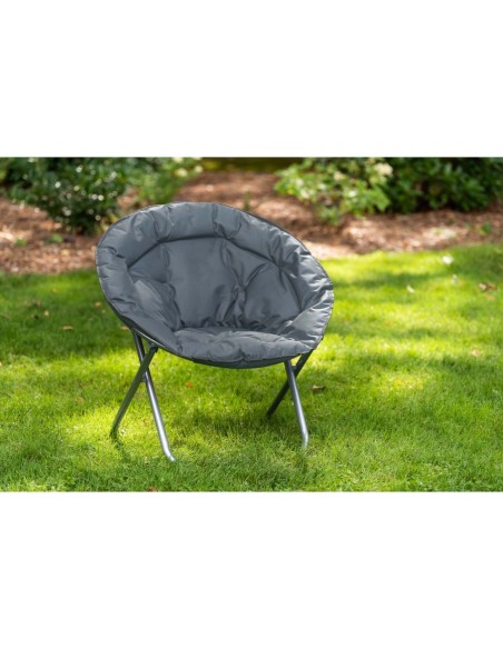 Szare fotele składane do ogrodu, na balkon Happy Meven 2 szt. 5902490742857 11