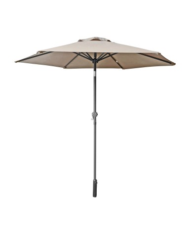 PARASOL OGRODOWY PLAŻOWY ŁAMANY ŚR.210 BEŻOWY 5902490786851