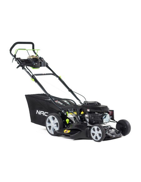 Wydajna kosiarka spalinowa z rozrusznikiem elektrycznym NAC LS46-146-HS-ES-NG 146 cm³ poj. kosza 60 l 5902490742130