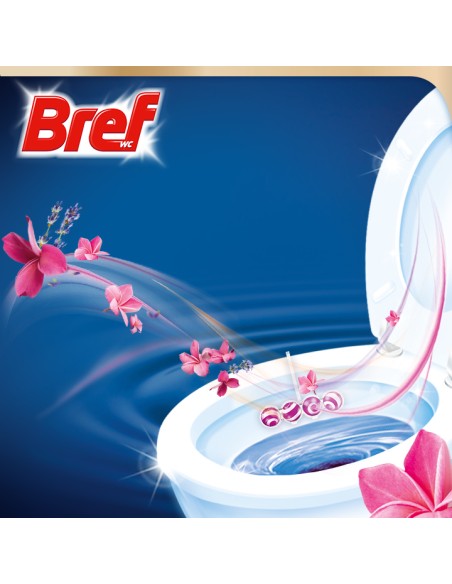 Pachnąca zawieszka do WC z olejkami eterycznymi Bref Wellness Harmony 2x50g 9000101587814 3