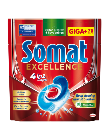 Czyszczące kapsułki do prania Persil 60 prań + neutralizujące tabletki do zmywarki Somat 75 szt.  + GRATIS 9000101804294 2