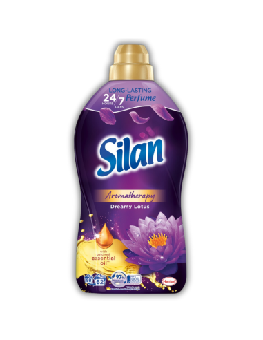 Duży zestaw płynów do płukania tkanin Silan Aromatherapy 3x1364 ml (Lotus + Magnolia + Jungle) 186 prań 9000101582604 7