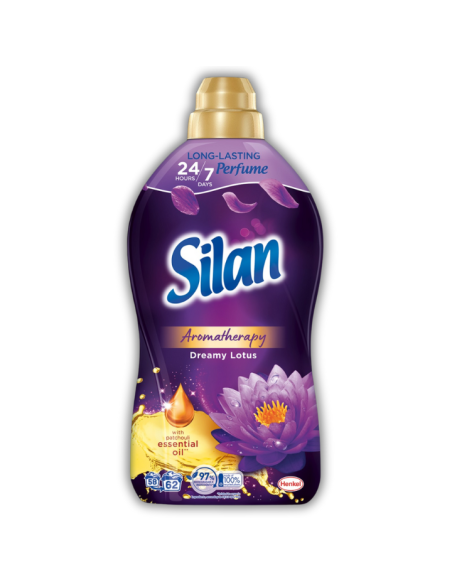 Duży zestaw płynów do płukania tkanin Silan Aromatherapy 3x1364 ml (Lotus + Magnolia + Jungle) 186 prań - Płyny do płukania Duży zestaw płynów do płukania tkanin Silan Aromatherapy 3x1364 ml (Lotus + Magnolia + Jungle) 186 prań 9000101582604 7