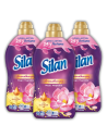 Kremowy płyn do płukania tkanin Silan Aromatherapy Magic Magnolia 3x1364 ml 186 prań