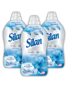 3x Zmiękczający koncentrat do płukania tkanin Silan Fresh Control Cool Fresh 3x1364 ml 186 prań