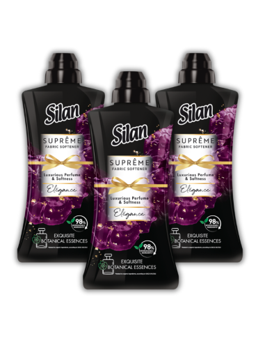 3x Kremowy płyn do płukania Silan Supreme Elegance 3x1012 ml 138 prań 9000101580471