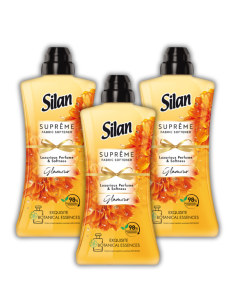 3x Wygładzający płyn do płukania tkanin Silan Supreme Glamour 3x1012 ml 138 prań 9000101579727