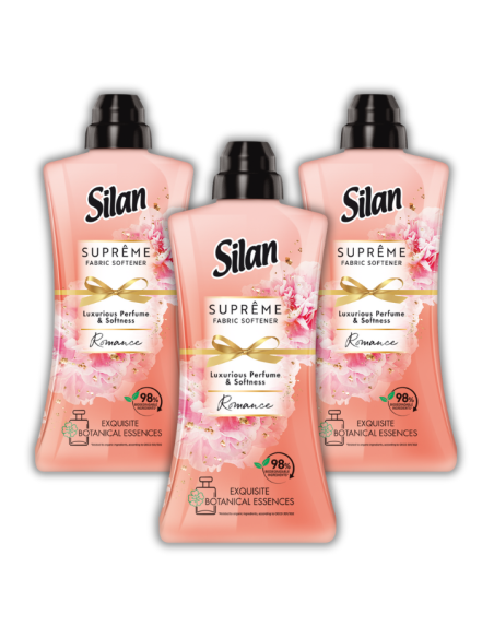 3x Kremowy koncentrat do tkanin Silan Supreme Romance 3x1012 ml 138 prań 9000101579666