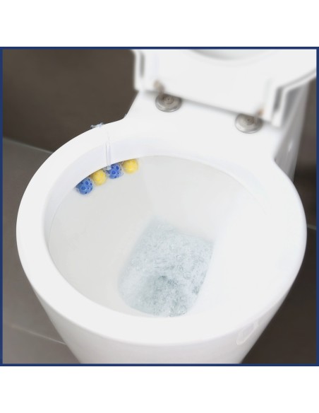 Duży zestaw zapachowych kostek do WC Bref Power Aktiv Mix zapachów 16x50g - Zawieszki i krążki do WC Duży zestaw zapachowych kostek do WC Bref Power Aktiv Mix zapachów 16x50g 9000101309003 12