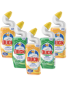 Funkcjonalny zestaw dezynfekujących płynów do WC Duck Deep Action 5x750 ml