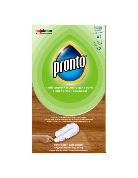 Poręczny zestaw do kurzu Pronto - opakowanie startowe + zapas 4000290009369 2