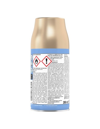 Wygodny odświeżacz powietrza automatyczny Glade® automatic spray - Pure Clean Linen + zapas 5000204073836 7