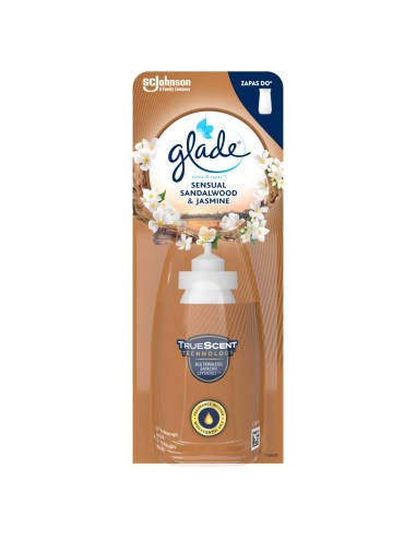 Funkcjonalny automatyczny odświeżacz powietrza Glade® sense & spray™ - Sensual Sandalwood & Jasmine + zapas 5000204075236 6