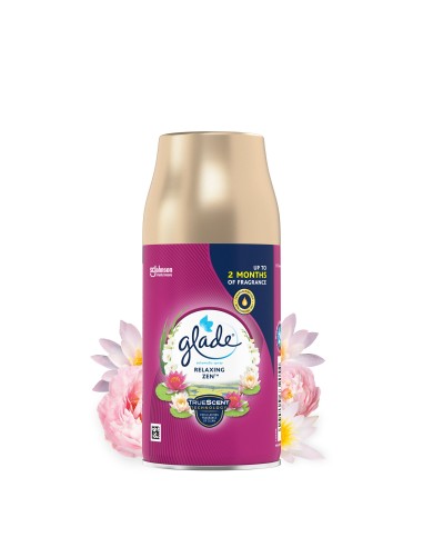 Wkłady do odświeżacza powietrza automatycznego Glade® automatic spray - Relaxing Zen 3 x 269 ml 5000204731392 4