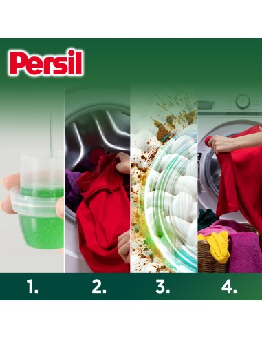 Wydajny zestaw żeli do prania Persil Gel do kolorów 88 prań + Persil Gel uniwersalny 88 prań 9000101566086 5