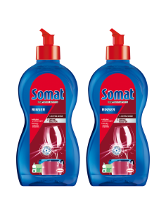 Przyśpieszający wysychanie nabłyszczacz do naczyń Somat 2 x 500 ml 9000101072990