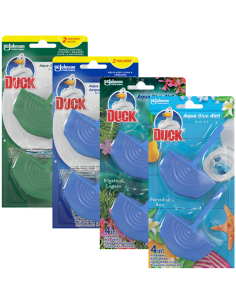 Zestaw kolorujących wodę zawieszek do toalet Duck Aqua 8x38g 5000204323832