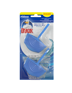 Kolorujące wodę zawieszki do toalety Duck Aqua Blue 4w1 2x36g 5000204323719