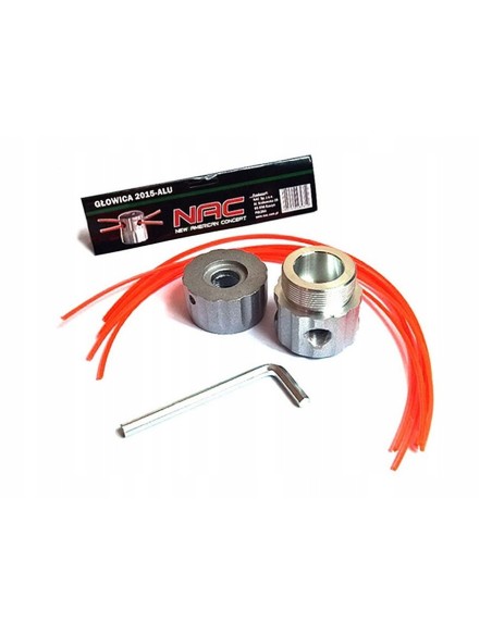 Odporna głowica żyłkowa aluminiowa do kos spalinowych NAC 2015-ALU 5907510482812 2