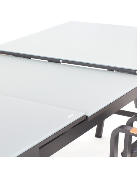 Nowoczesny stół ogrodowy rozkładany Kingston Meven 160/210 x 100 x 76 cm 5905842515581 6