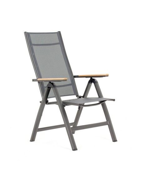 Komfortowy fotel ogrodowy rozkładany Kingston Meven 61x71x111cm - Meven fotele i leżaki Komfortowy fotel ogrodowy rozkładany Kingston Meven 61x71x111cm 5905842515598 2
