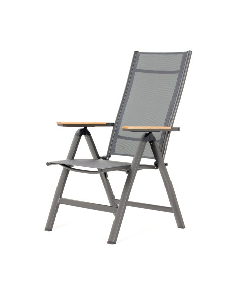 Komfortowy fotel ogrodowy rozkładany Kingston Meven 61x71x111cm - Meven fotele i leżaki Komfortowy fotel ogrodowy rozkładany Kingston Meven 61x71x111cm 5905842515598 3