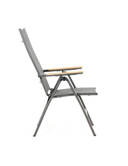 Komfortowy fotel ogrodowy rozkładany Kingston Meven 61x71x111cm - Meven fotele i leżaki Komfortowy fotel ogrodowy rozkładany Kingston Meven 61x71x111cm 5905842515598 6