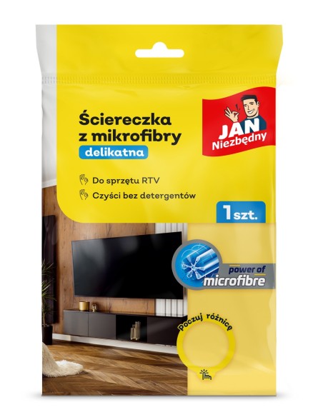 Polerująca ściereczka Jan Niezbędny 1 szt. - Ścierki i ściereczki Polerująca ściereczka Jan Niezbędny 1 szt. 5900536284231