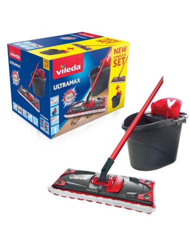 Zestaw mop z wiaderkiem Vileda Ultramax BOX + Ściereczka Vileda ACTIFIBRE Soft Universal 1 szt. 4023103143890 2