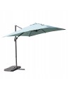 Funkcjonalny parasol ogrodowy z wysięgnikiem bocznym PLATINUM MEVEN 250x250 cm